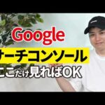 Googleサーチコンソールの見るポイント7選（動画）