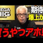 宝くじMEGA BIG期待値100％超えを解説します。【造船太郎おめでとう！？】（動画）