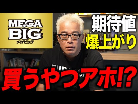 宝くじMEGA BIG期待値100％超えを解説します。【造船太郎おめでとう！？】（動画）