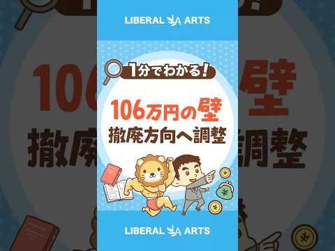 【社会保険】106万円の壁も撤廃か！？  #shorts（動画）