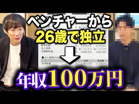 これぞ典型的な地獄行きフリーランス。狂気じみた生活を送る決算書を公開｜vol.2466（動画）