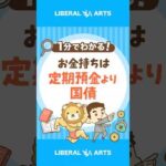 お金持ちは「定期預金」よりも「個人向け国債」 #shorts（動画）
