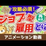 【再放送】【ジョブ型雇用の光と闇】従業員は得なの？損なの？どうすればいいの？【稼ぐ 実践編】：（アニメ動画）第111回（動画）