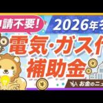 【いくら貰える？】政府が行う「電気代・ガス代の補助金」について、受取方法や注意点を解説【リベ大公式切り抜き】（動画）