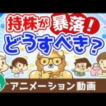 【再放送】持っている株が暴落したらどうすれば良いのか？【株式投資編】：（アニメ動画）第481回（動画）