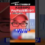 【大注目のIPO】米国で上場するPayPayは買いなのか？解説します（動画）