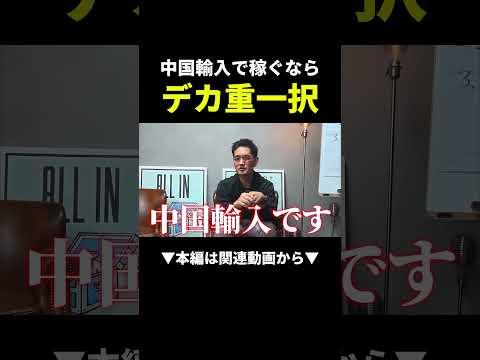 中国からの輸入ビジネス、本当に稼げるのか #転売#ビジネス（動画）