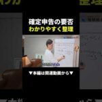 確定申告が必要な人とは？#確定申告#ビジネス #副業（動画）