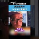 トヨタ株に長期投資するのは危険!?（動画）