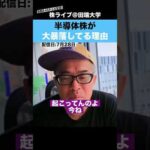 【チャイナショック】半導体関連株が大暴落している理由を解説します!!（動画）