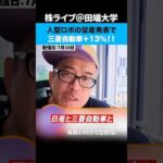 三菱自動車が国産人型ロボ量産発表で一時+13%高！（動画）