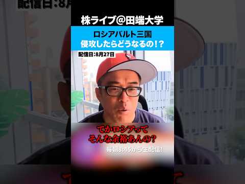 ロシアバルト三国侵攻したらどうなる！？（動画）