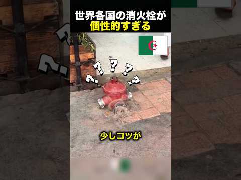 世界の消火栓を比べてみたら…国によってこんなに違った！（動画）