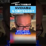 NVIDIA株はもう頭打ちなのか？？（動画）