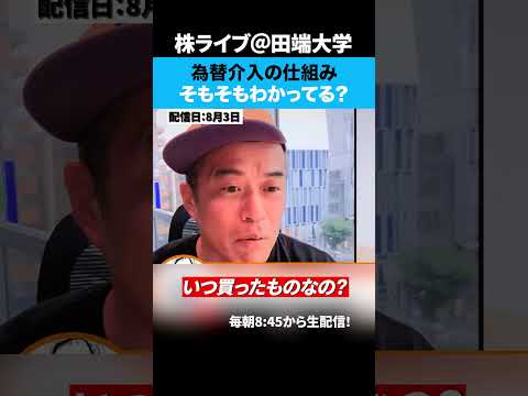 為替介入の仕組みそもそもわかってる！？（動画）