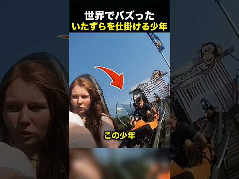「何をしても大丈夫」と思った少年→直後、自分にまさかの出来事が…（動画）